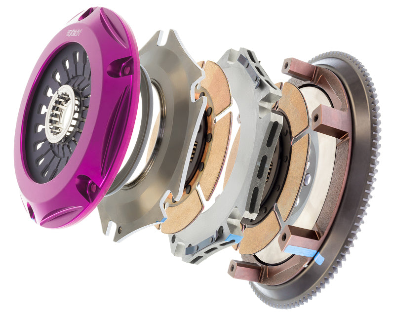 Exedy 1996-1996 Mitsubishi Lancer Evolution IV L4 Hyper Twin Cerametallic Clutch Sprung Center Disc Clutch Kits - Multi Exedy