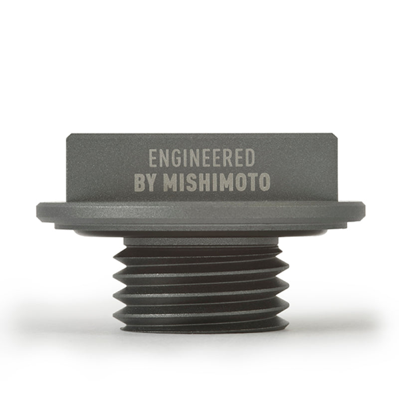Mishimoto 87-01 Ford Mustang Hoonigan Oil Filler Cap - Silver Oil Caps Mishimoto