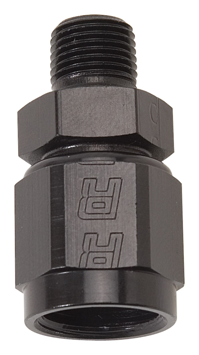Russell Performance Straight AN Female to Male NPT (Black) Fittings Russell