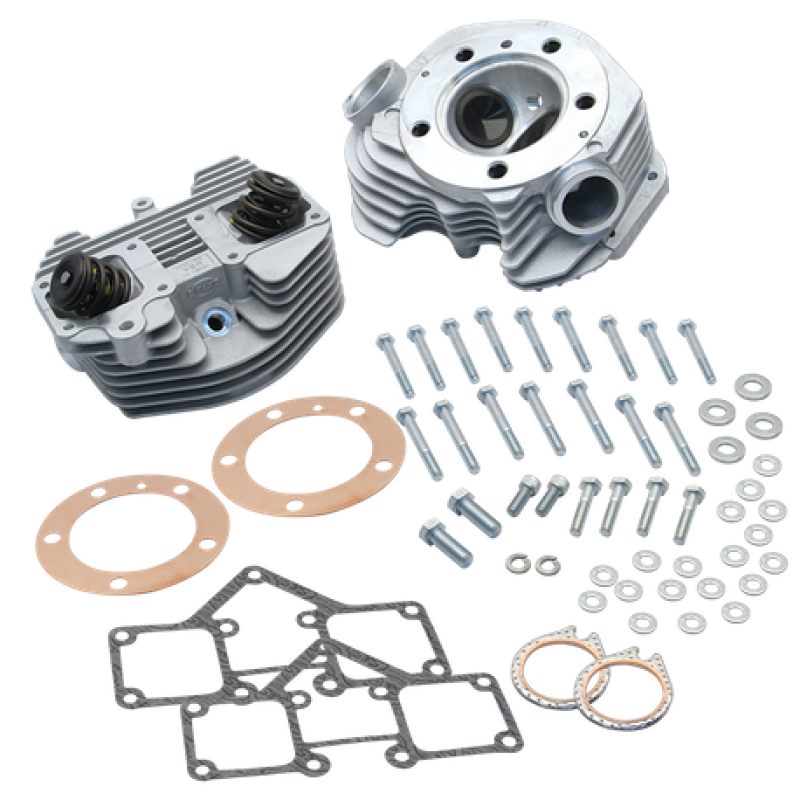 S&S Cycle 79-84 BT Super Stock Stock Bore Band Style Single Plug Cylinder Head Kit Heads S&S Cycle