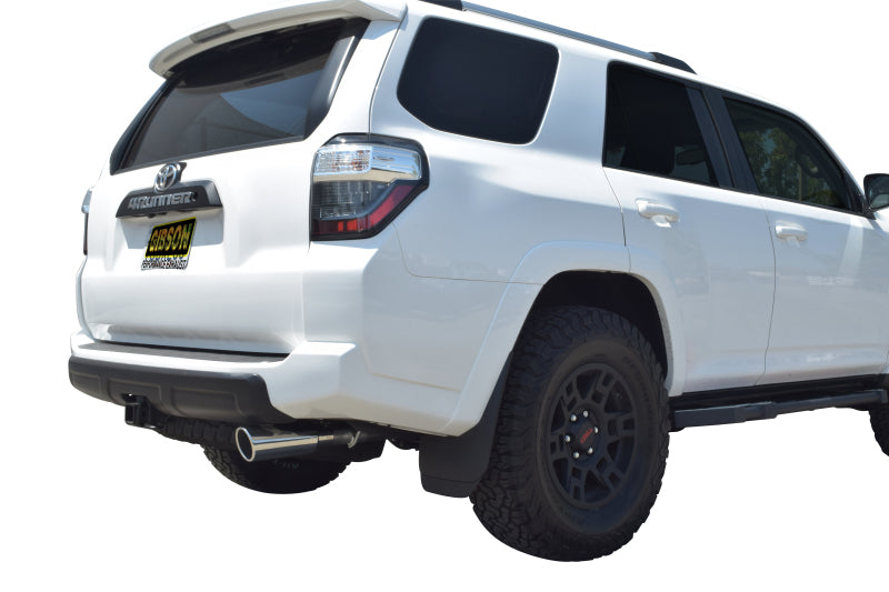 Gibson 17-22 Toyota 4Runner Base 4.0L 2.5in Cat-Back Single Exhaust - Stainless Catback Gibson