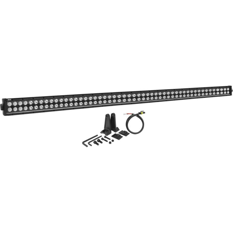 Westin B-FORCE LED Light Bar Double Row 50 inch Combo w/3W Cree - Black Light Bars & Cubes Westin