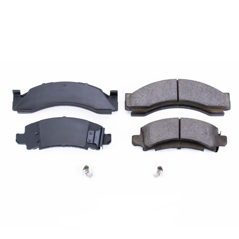 Power Stop 75-86 Chevrolet C30 Front or Rear Z17 Evolution Ceramic Brake Pads w/Hardware Brake Pads - OE PowerStop