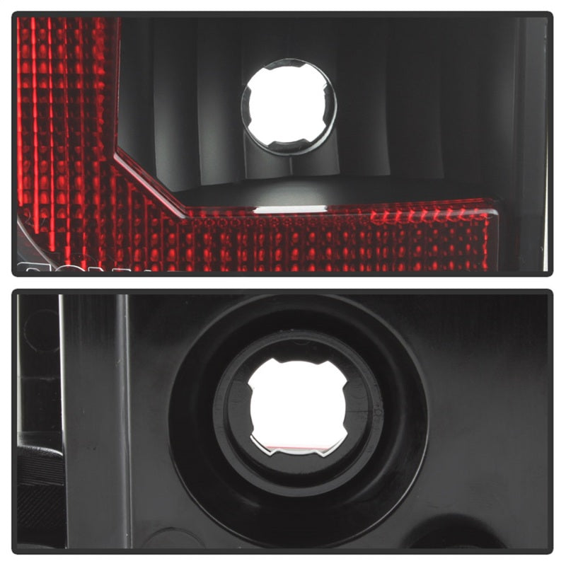 Spyder 05-15 Toyota Tacoma LED Tail Lights (Not Compatible w/OEM LEDS) - Black ALT-YD-TT05V2-LB-BK Tail Lights SPYDER