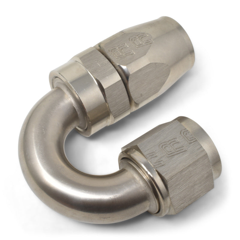 Russell Performance -8 AN Endura 180 Degree Full Flow Swivel Hose End (With 3/4in Radius) Fittings Russell