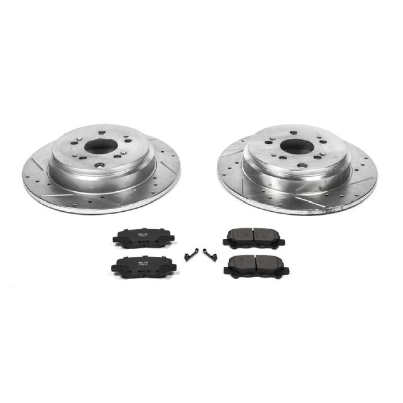 Power Stop 12-15 Honda Pilot Rear Z23 Evolution Sport Brake Kit Brake Kits - Performance D&S PowerStop