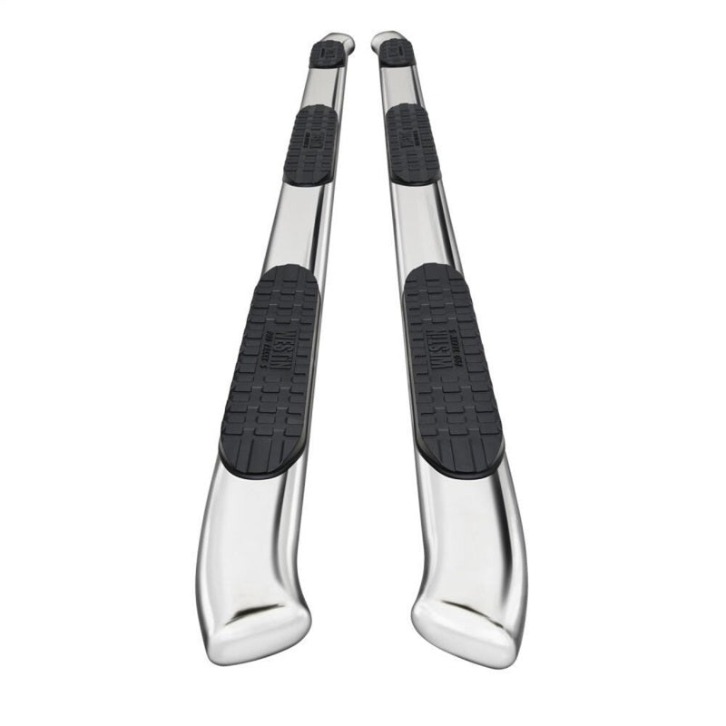 Westin 2020 Chevy Silverado 2500/3500 Double Cab (8ft Bed) PRO TRAXX 5 Oval W2W Nerf Bars - SS Nerf Bars Westin