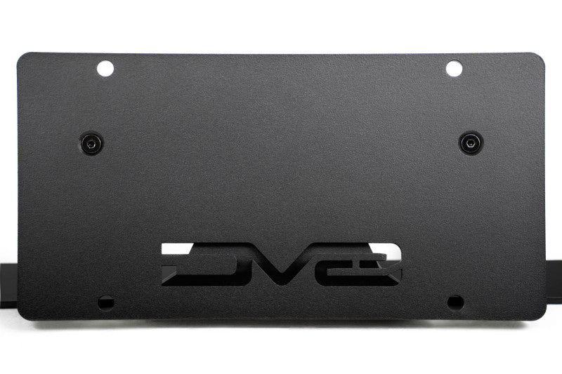 DV8 Offroad 2021 Ford Bronco Capable Bumper Slanted Front License Plate Mount Uncategorized DV8 Offroad