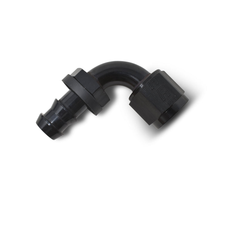 Russell Performance -8 AN Twist-Lok 90 Degree Hose End (Black) Fittings Russell