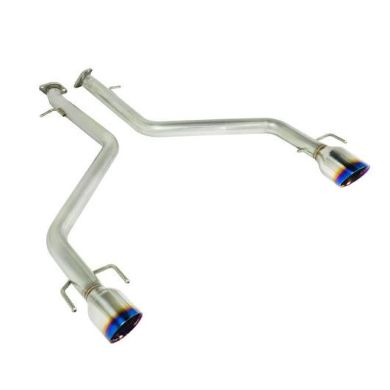 Remark 2021+ Lexus IS350 Axle Back Exhaust w/Burnt Double Wall Tip Axle Back Remark