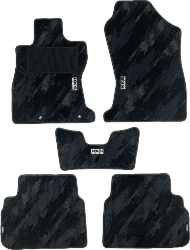 HKS FLOOR MATS VB FULL SET OCT LHD Floor Mats Carpeted HKS