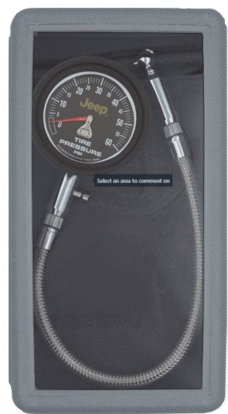 Autometer JEEP 0-60 PSI Analog Tire Pressure Gauge Gauges AutoMeter