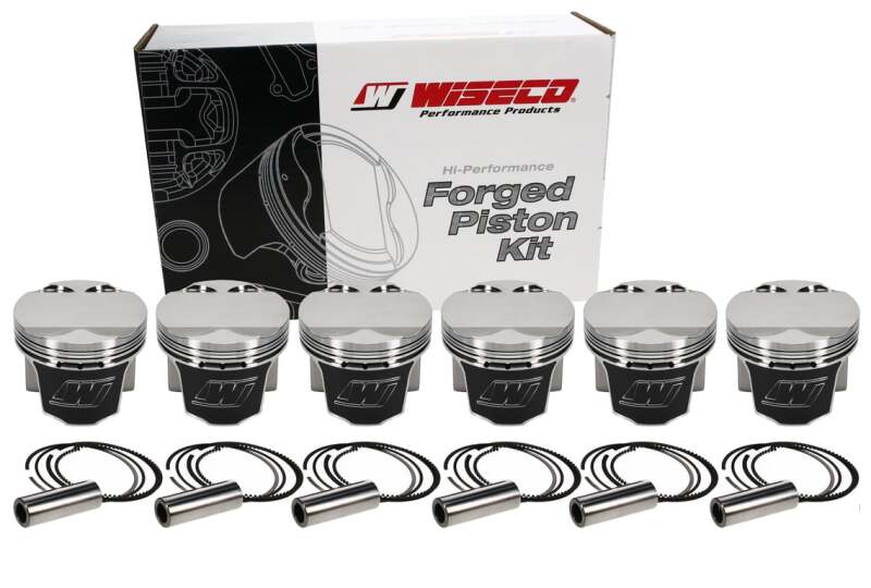 Wiseco BMW M50B25 84.25 mm Bore 38.20 mm CH -1.50 CC Piston Set Piston Sets - Forged - 6cyl Wiseco
