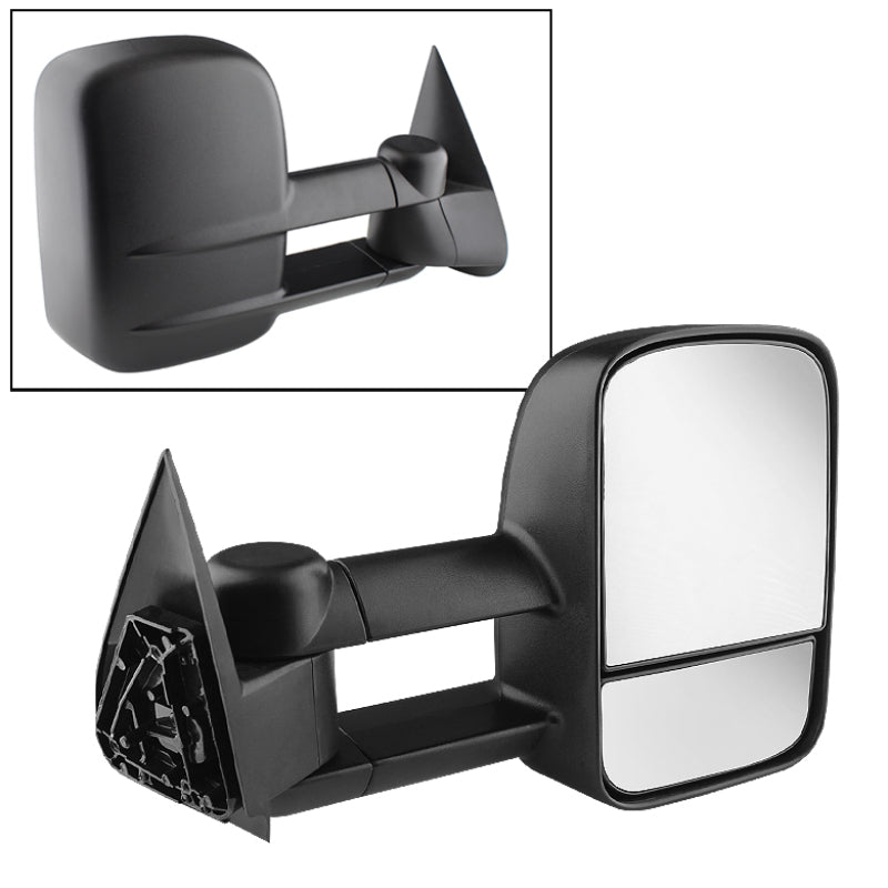 xTune Chevy Silverado 99-06 Manual Extendable Manual Adjust Mirror Right MIR-CSIL03-MA-R Side Mirrors SPYDER