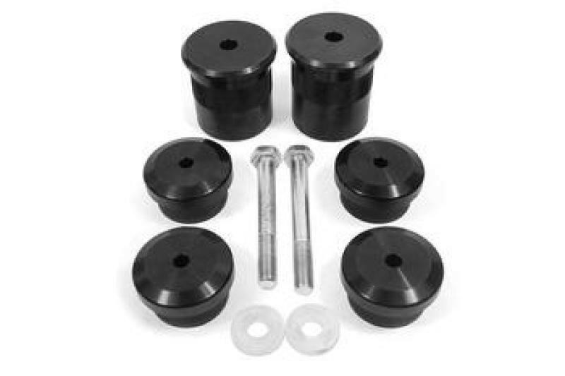 BMR 15-18 Dodge Challenger Aluminum Differential Mount Housing Bushing Kit - Black Anodized Differential Bushings BMR Suspension