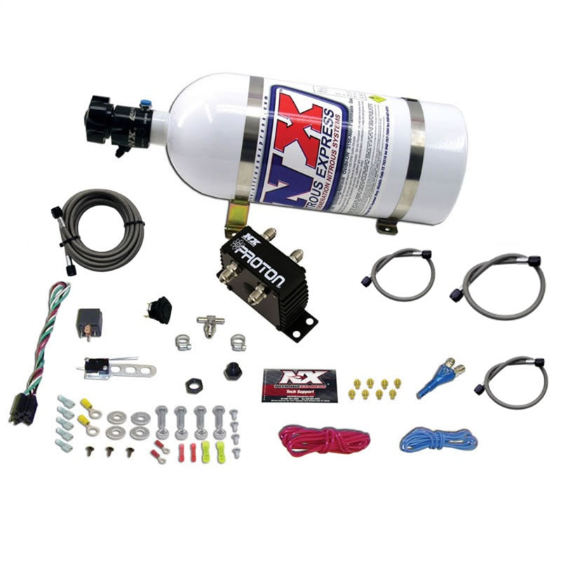 Nitrous Express Proton Plus Nitrous Kit w/10lb Bottle Nitrous Systems Nitrous Express