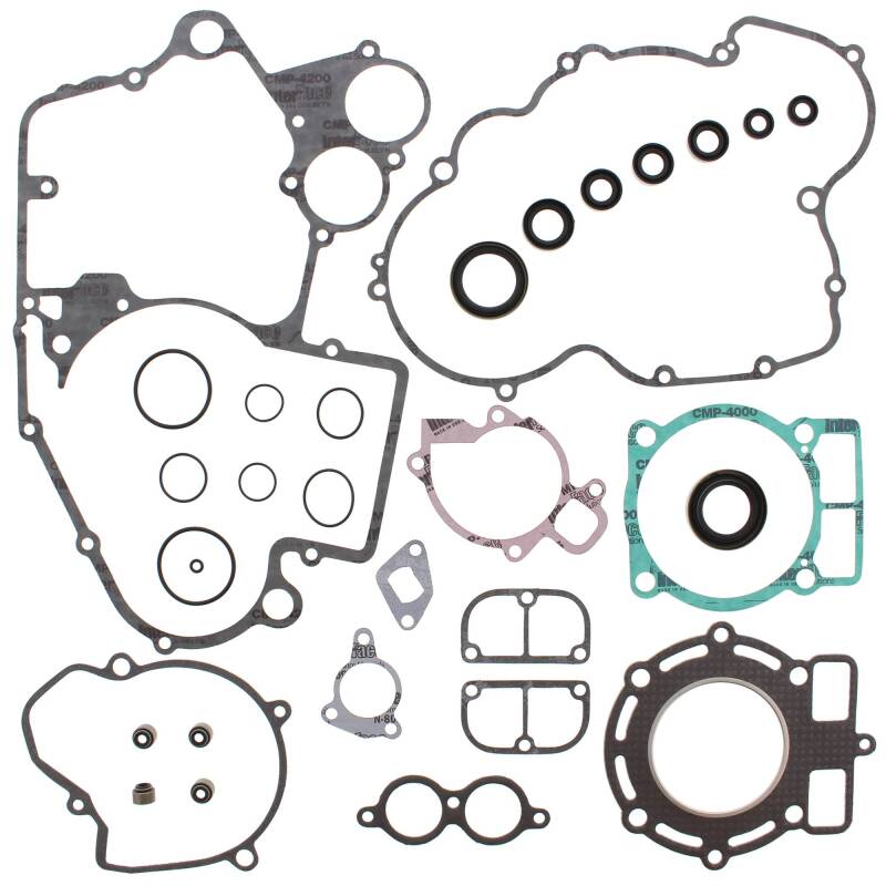 Vertex Gaskets 02-05 KTM EXC-G 250 Racing Complete Gasket Kit w/ Oil Seals Engine Hardware Vertex Pistons