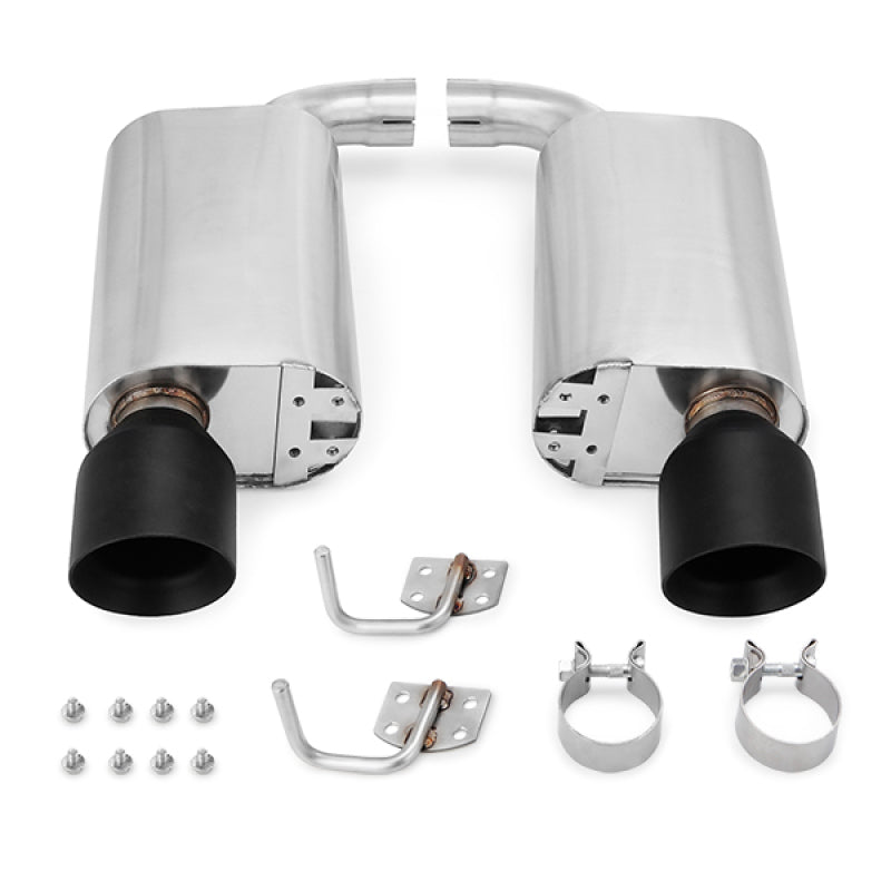Mishimoto 2015+ Ford Mustang GT Street Axleback Exhaust w/ Black Tips Axle Back Mishimoto