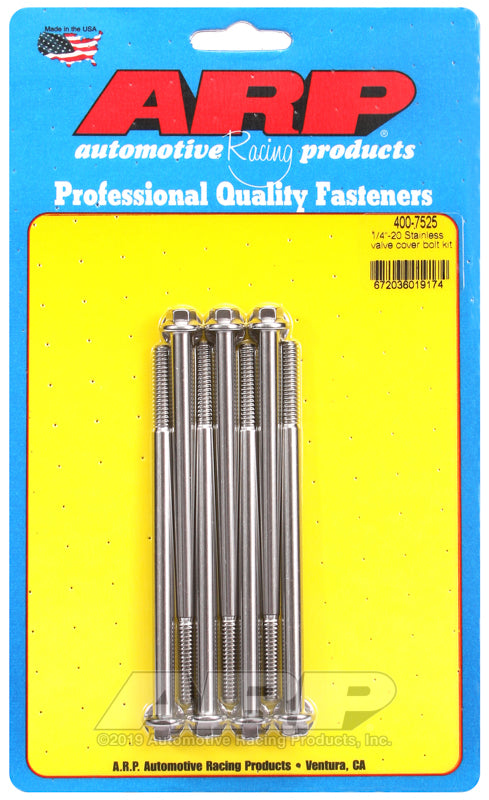 ARP Merlin Block Brodix Head BB Hex Valve Cover Bolt Kit (Kit of 7) Hardware Kits - Other ARP