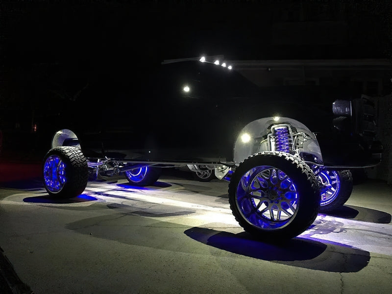 Oracle Bluetooth + RF Underbody Rock Light Kit - 8 PCS - ColorSHIFT Light Bars & Cubes ORACLE Lighting