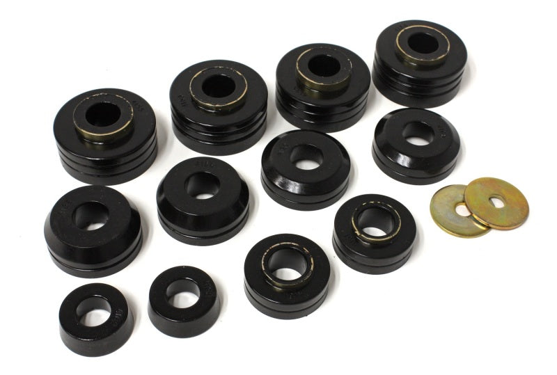 Energy Suspension Ford Pick Up Black Body Mount Bushing Kits Energy Suspension