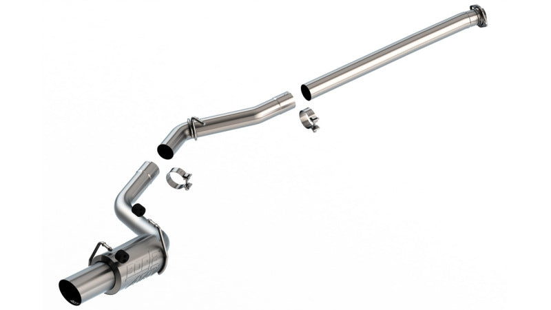 Borla 2022+ Subaru BRZ / 2022+ Toyota GR86 ATAK Cat Back Exhaust - 4.5in Stainless Tips Catback Borla