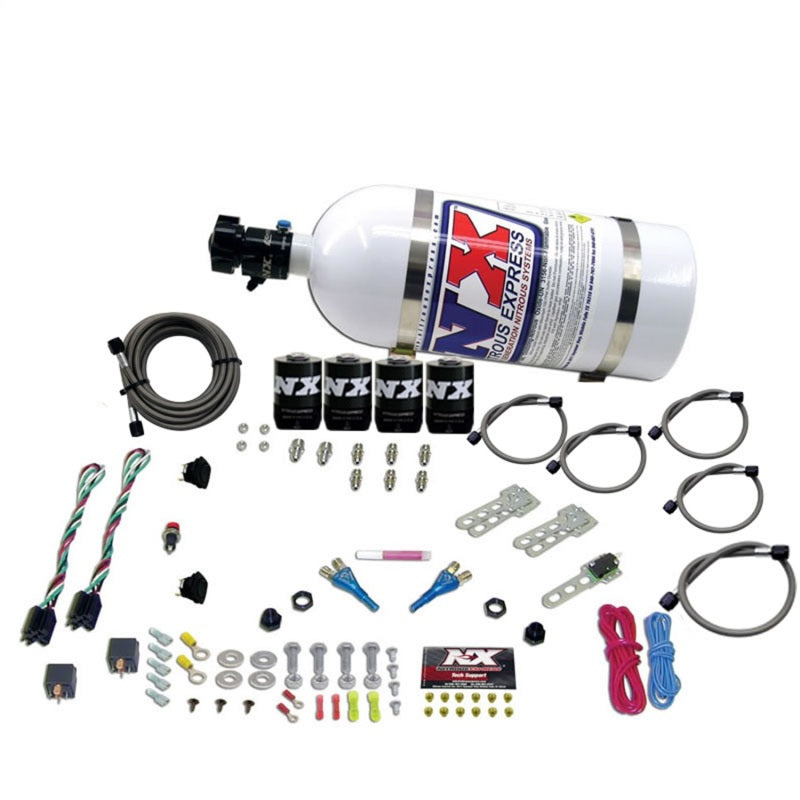 Nitrous Express Dodge EFI Dual Stage Nitrous Kit (50-150HP x 2) w/10lb Bottle Nitrous Systems Nitrous Express