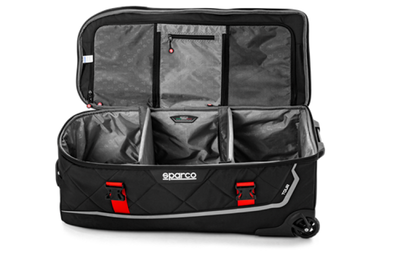 Sparco Bag Tour BLK/SIL Bags - Backpacks SPARCO