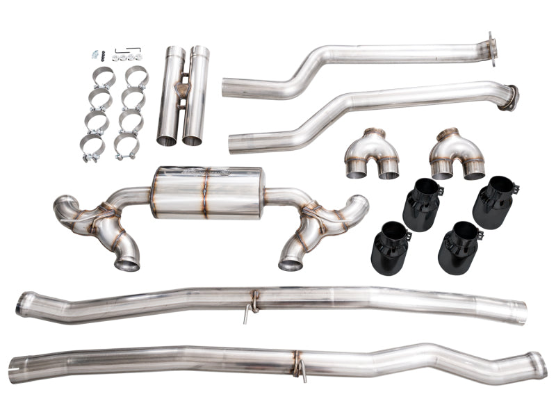 AWE Tuning BMW G90/G99 M5 Touring Edition Cat-Back Exhaust - Diamond Black Tips Catback AWE Tuning