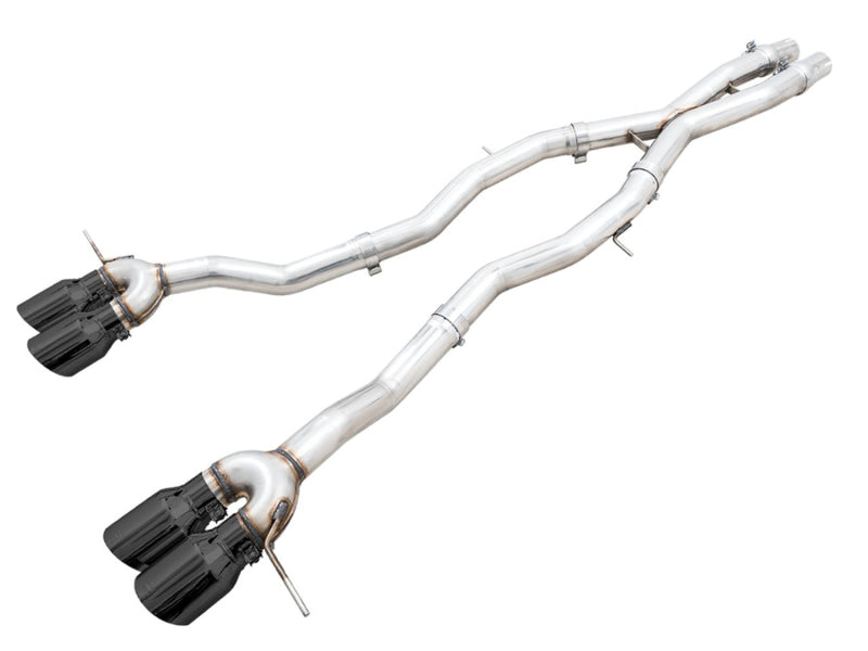 AWE Tuning Track Edition Cat-Back Exhaust for BMW G8X M3/M4 - Diamond Black Tips Catback AWE Tuning