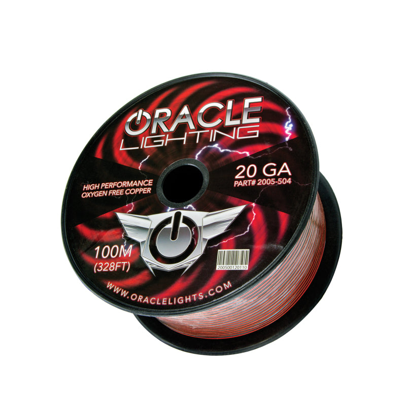 Oracle AWG 2 Conductor LED Installation Wire 100M (328ft) Spool - Single Color Light Accessories and Wiring ORACLE Lighting