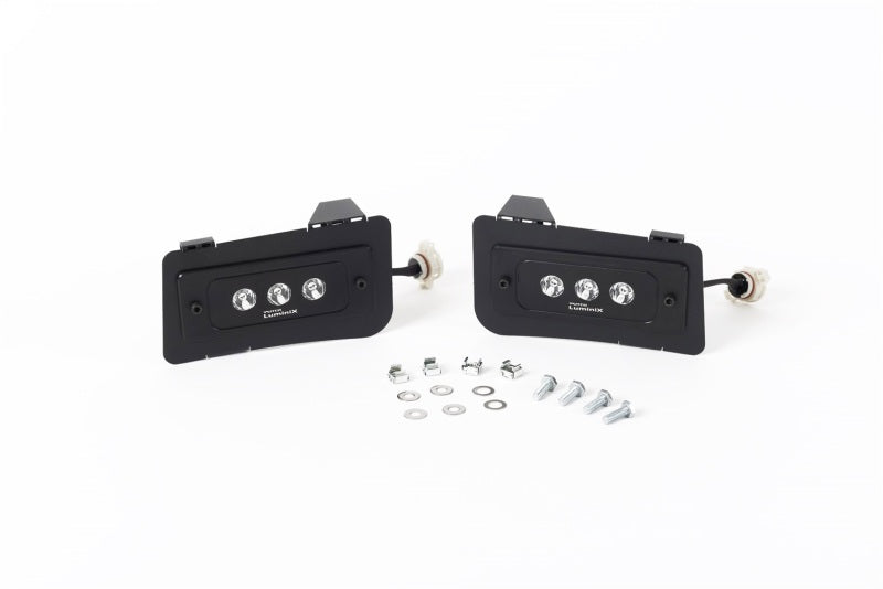 Putco 07-14 Chevrolet Silv HD - Luminix High Power LED Fog Lamps (w/H16 harness) - 1 Pair - 2400LM Light Bars & Cubes Putco