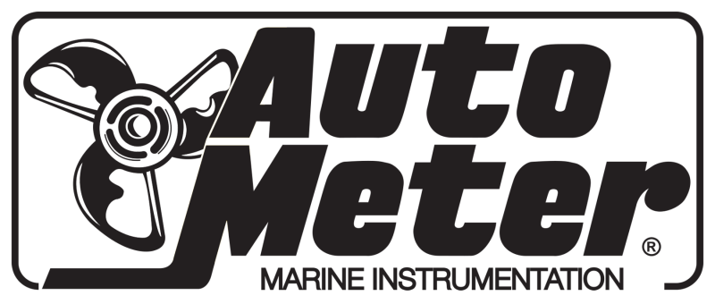 Autometer Marine Silver Ultra-Lite 2-1/16in 100PSI Electric Oil Pressure Gauge Gauges AutoMeter