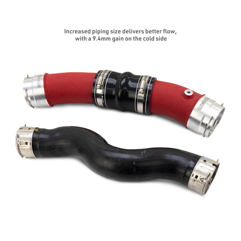 Mishimoto 2024+ Toyota Tacoma Intercooler Pipe Kit - Red Intercooler Pipe Kits Mishimoto