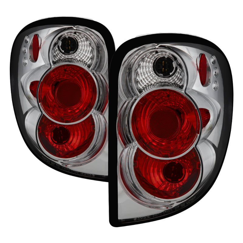 Spyder Dodge Caravan/Grand Caravan 01-07 Euro Style Tail Lights Chrome ALT-YD-DC01-C Tail Lights SPYDER