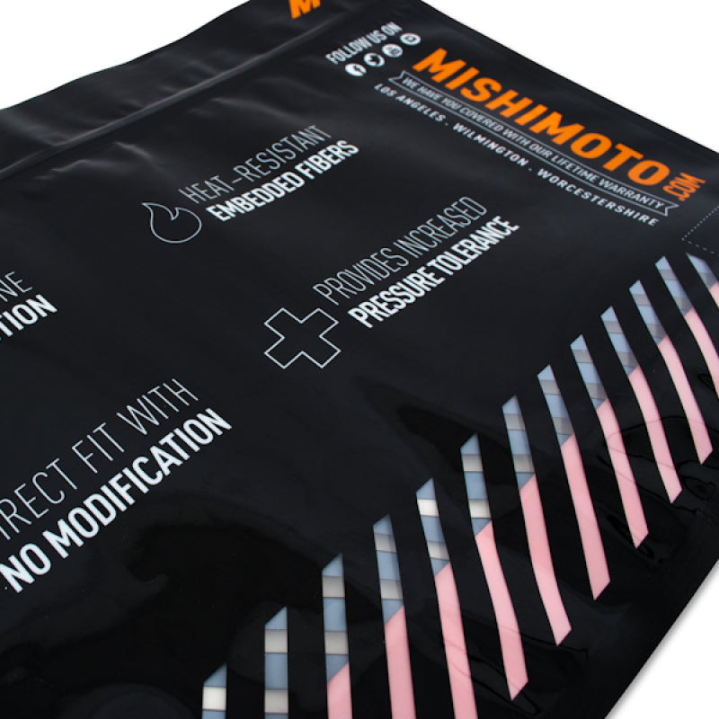 Mishimoto 2015 Subaru WRX Black Silicone Engine Air Box Hose Kit Air Intake Components Mishimoto