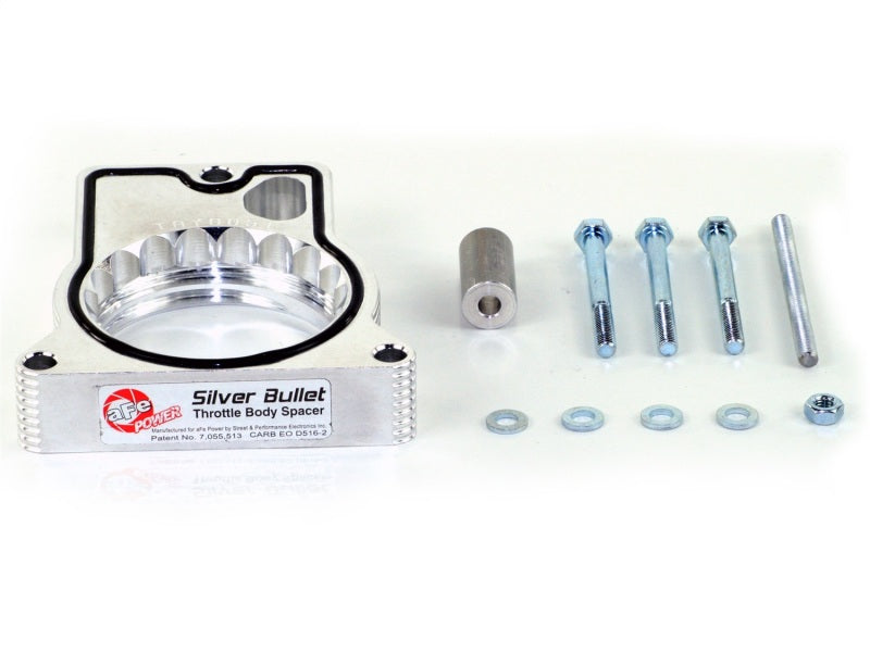 aFe Silver Bullet Throttle Body Spacers TBS Ford Trucks 99-04 V10-6.8L Throttle Body Spacers aFe