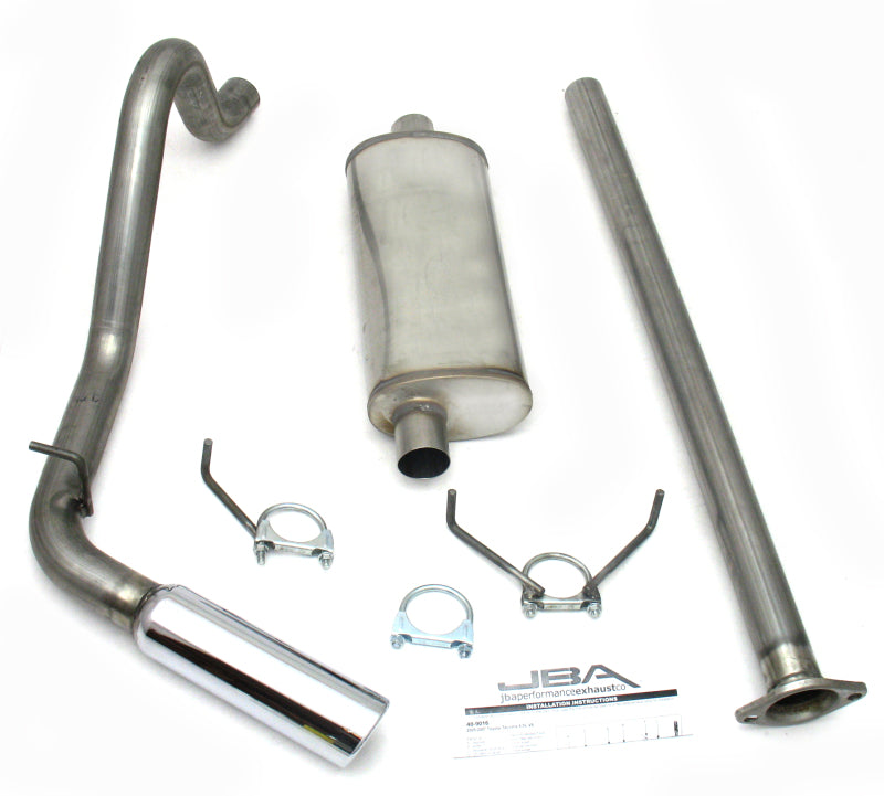 JBA 05-12 Toyota Tacoma All 2.7/4.0L 409SS Pass Side Single Exit Cat-Back Exhaust Catback JBA