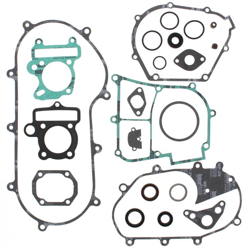 Vertex Gaskets 08-17 Polaris Outlaw 50 Complete Gasket Kit w/ Oil Seals Engine Hardware Vertex Pistons