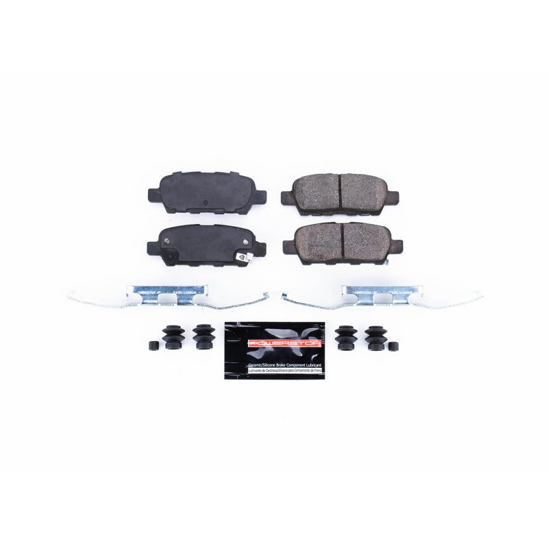 Power Stop 08-10 Infiniti EX35 Rear Z23 Evolution Sport Brake Pads w/Hardware Brake Pads - Performance PowerStop
