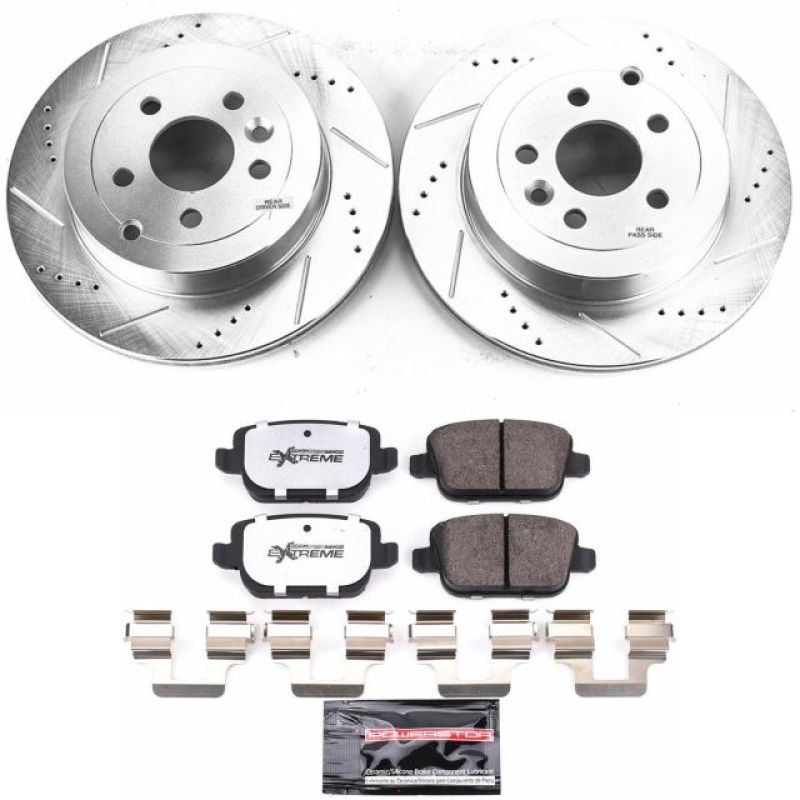 Power Stop 08-12 Land Rover LR2 Rear Z36 Truck & Tow Brake Kit Brake Kits - Performance D&S PowerStop