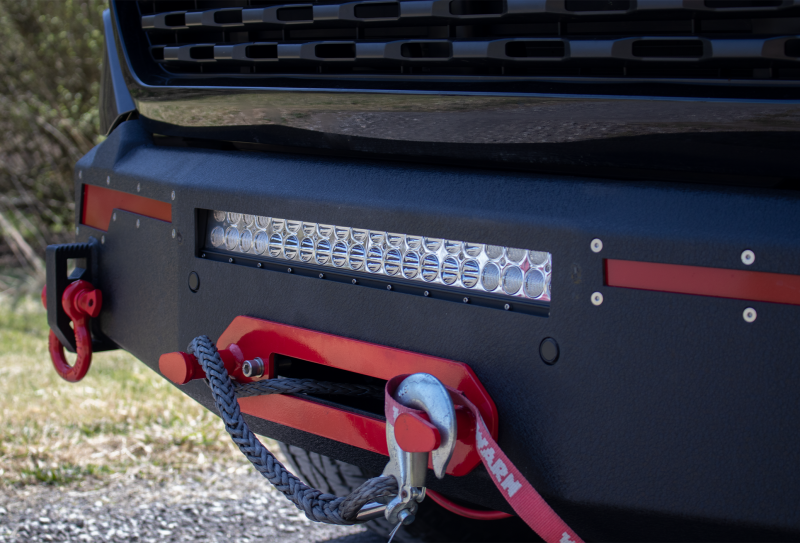 Fishbone Offroad 2019+ Ram 1500 Pike Winch Plate - Black Winch Accessories Fishbone Offroad