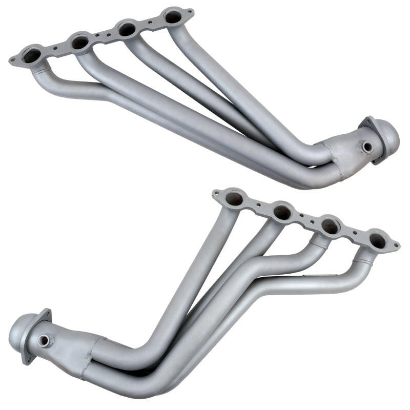 BBK 10-15 Camaro LS3 L99 Long Tube Exhaust Headers With Converters - 1-3/4 Chrome Headers & Manifolds BBK