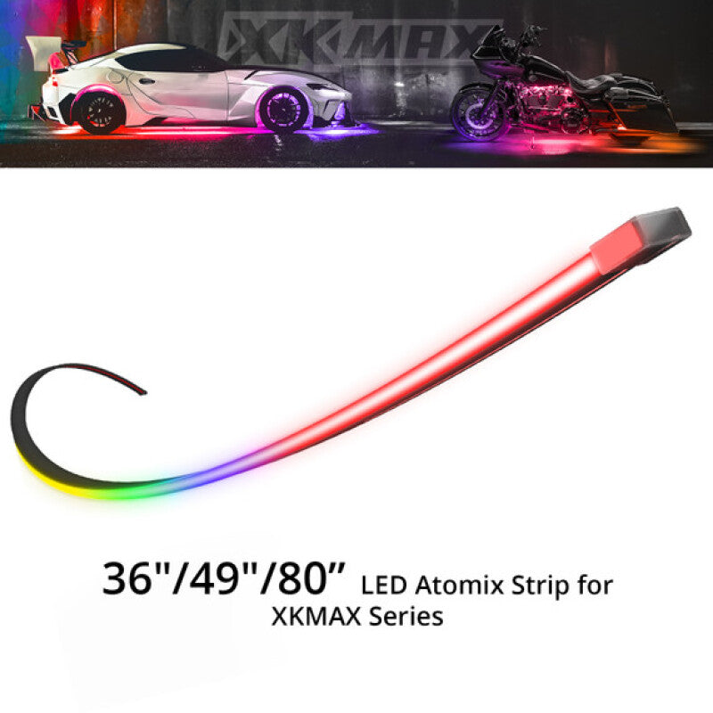 XK Glow Body Gap Strip - 80in Left Light Strip LED XKGLOW
