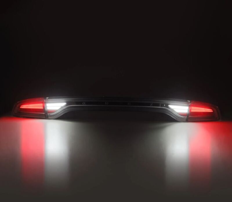 AlphaRex 15-23 Dodge Charger NOVA-Series Prismatic LED Tail Lights Smoke Tail Lights AlphaRex