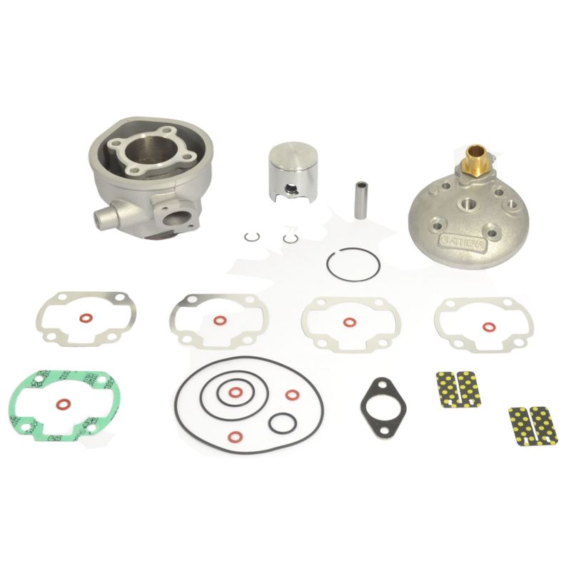 Athena 98-00 Aprilia 51 LC 50 47.6mm Bore 80cc 12mm Pin Long Stroke Big Bore Cylinder Kit w/Head Cylinder Kits Athena
