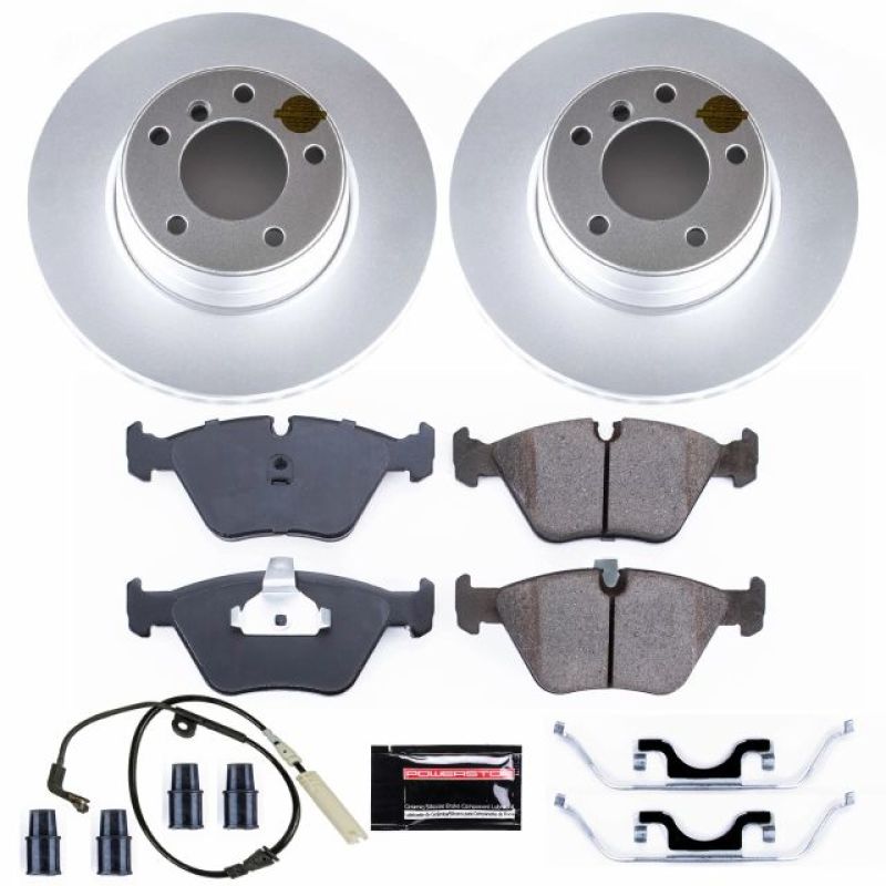 Power Stop 04-05 BMW 525i Front Z23 Evolution Sport Coated Brake Kit Brake Kits - Performance D&S PowerStop