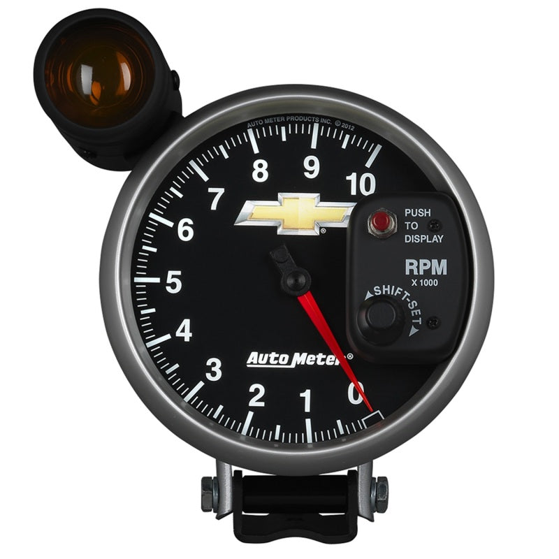 Autometer Performance Parts 5in 0-10000 RPM Tachometer COPO Camaro Gauge w/ Shift Light Gauges AutoMeter