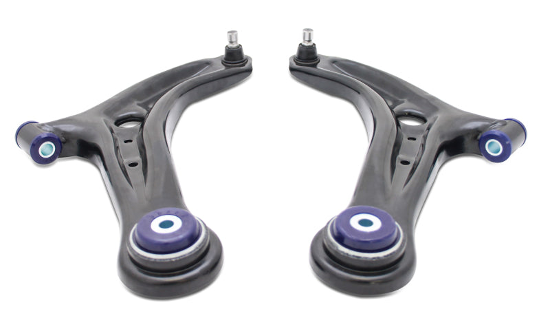 SuperPro 14-19 Ford Fiesta ST Front Lower Control Arm Set w/ Preinstalled SuperPro Bushings Control Arms Superpro