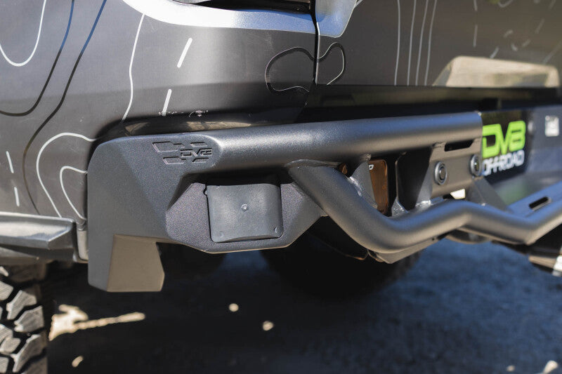 DV8 Offroad 23-26 Chevrolet Colorado/GMC Canyon Tube Rear Bumper - Micro Texture Black Powder Coat Bumpers - Steel DV8 Offroad